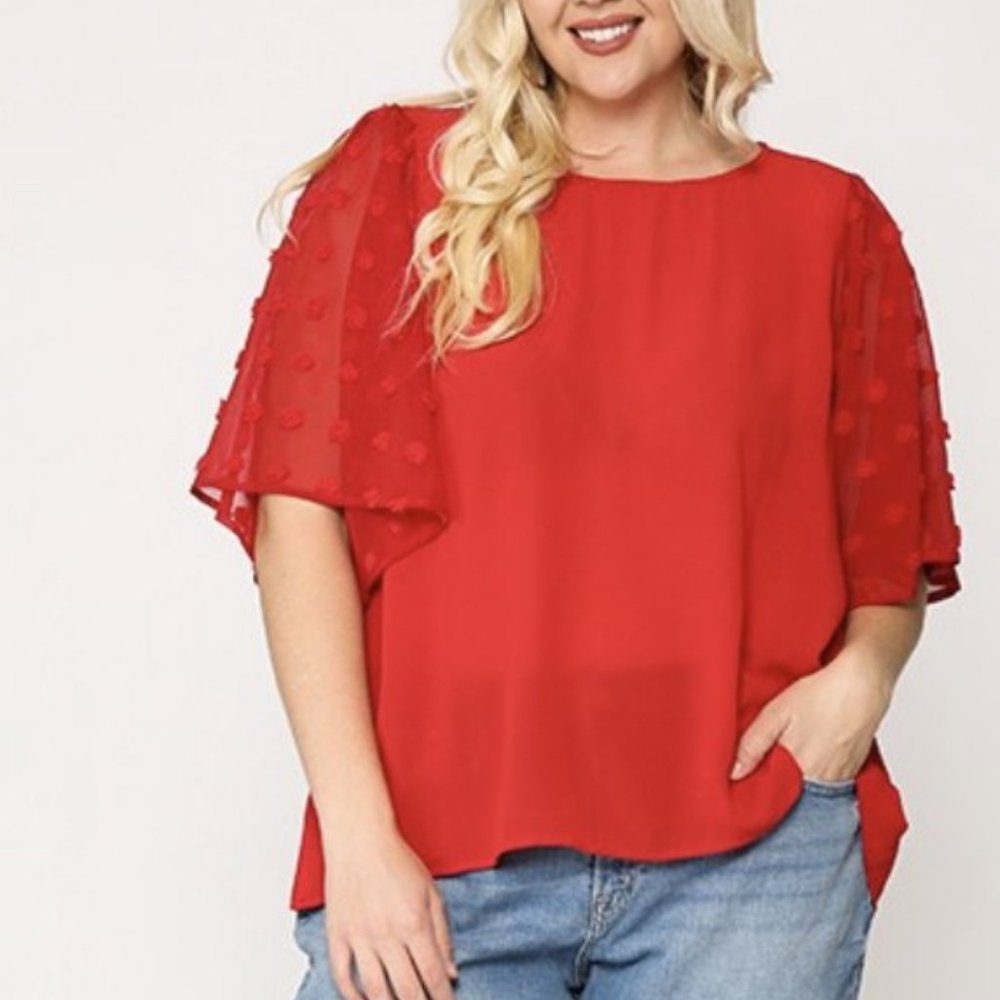 Lady In Red Top